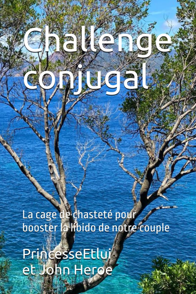 couverture du livre challenge conjugal écrit par PrincesseEtlui et John Heroe La cage de chasteté comme booster de la libido de notre couple